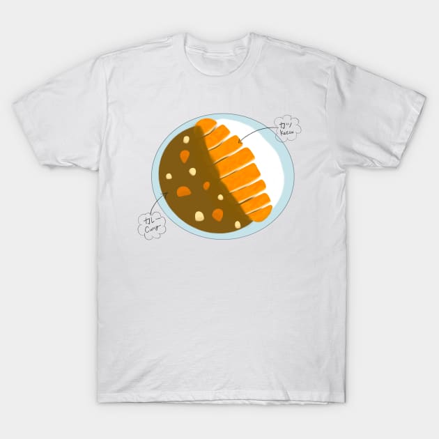 This is Japanese Katsu Curry T-Shirt by Marinaaa010